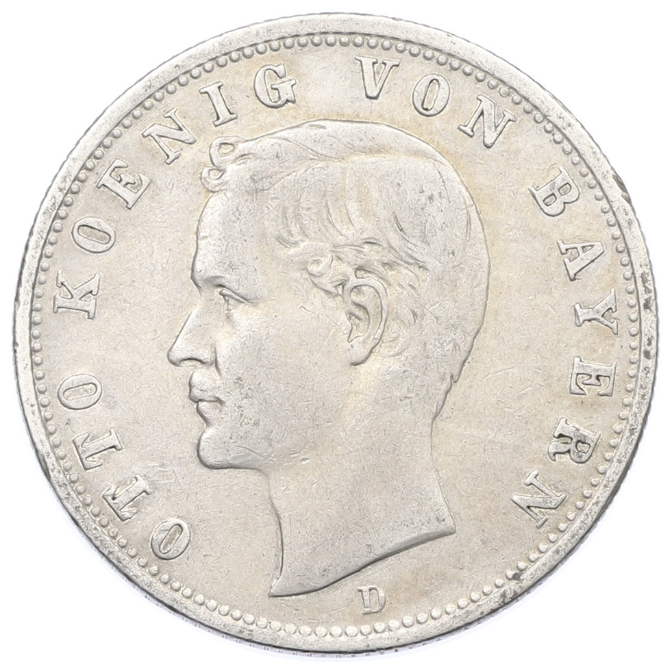 2 марки 1904 года Германия (Бавария) — Фото №1