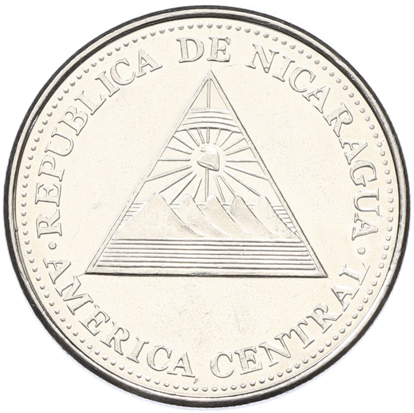 1 кордоба 2002 года Никарагуа — Фото №2