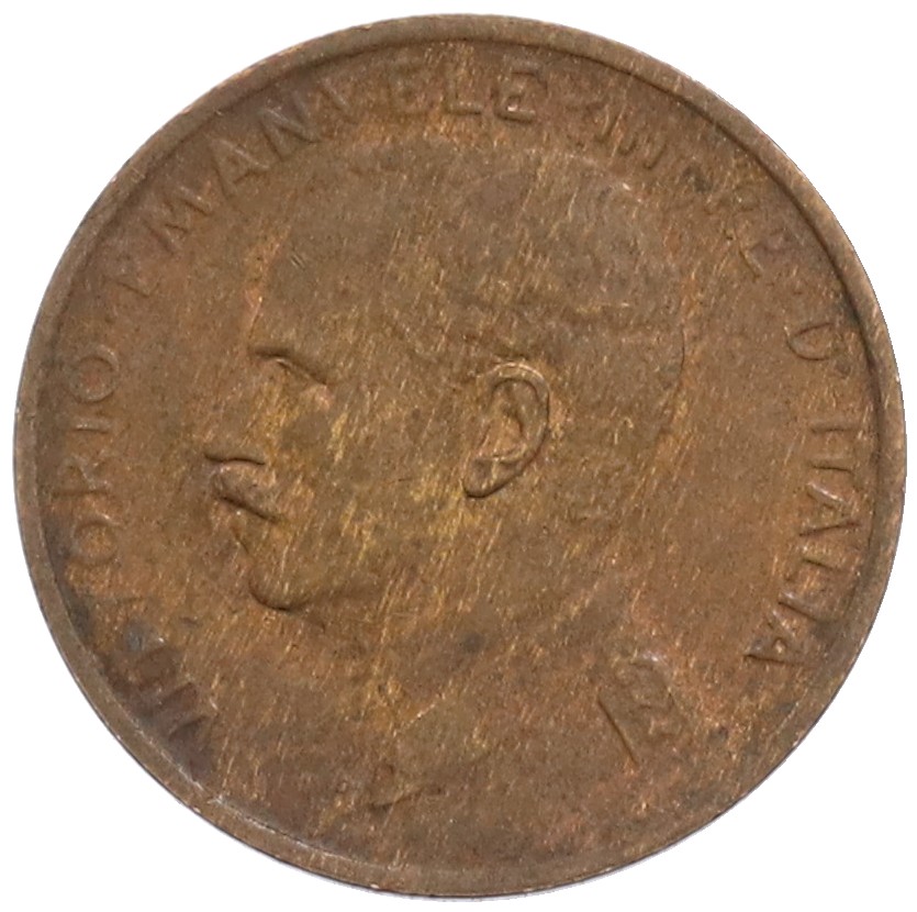 1 чентезимо 1910 года Италия — Фото №2