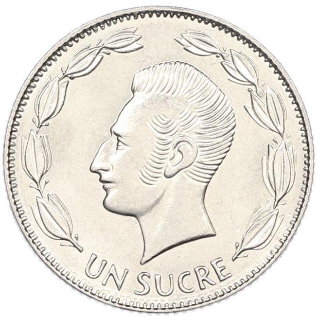 1 сукре 1988 года Эквадор — Фото №1