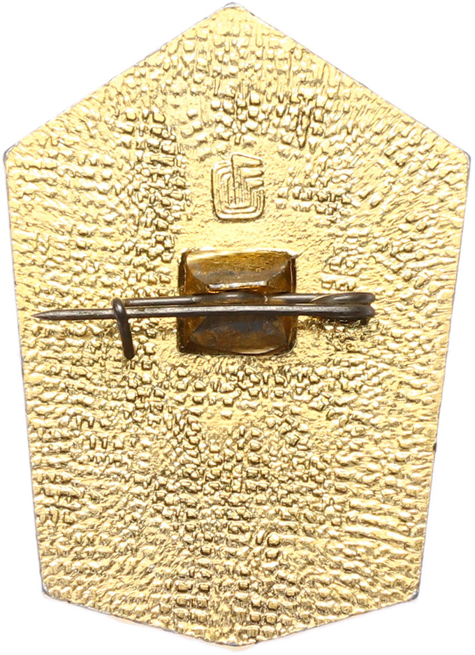 Значок 1986 года «Московский метрополитен — Станции метро Полянка и Боровицкая (Серпуховский радиус)» — Фото №2