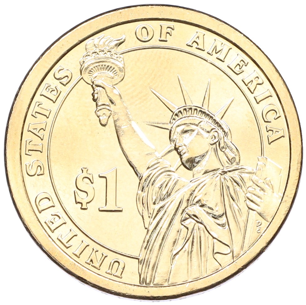 1 доллар 2011 года (P) США «17-й президент США Эндрю Джонсон» — Фото №2