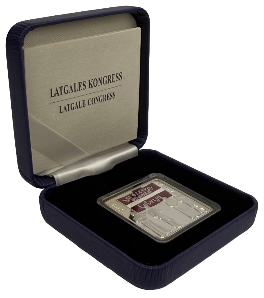 5 евро 2017 года Латвия «Латгальский конгресс» — Фото №3