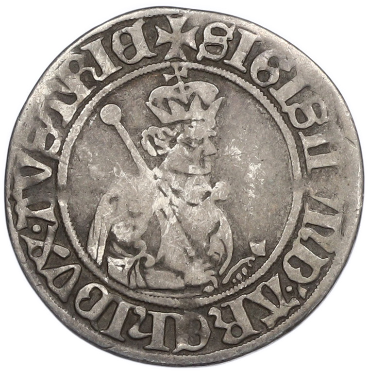 6 крейцеров 1482-1489 года Австрия — Тироль (Сигизмунд Богатый) — Фото №1