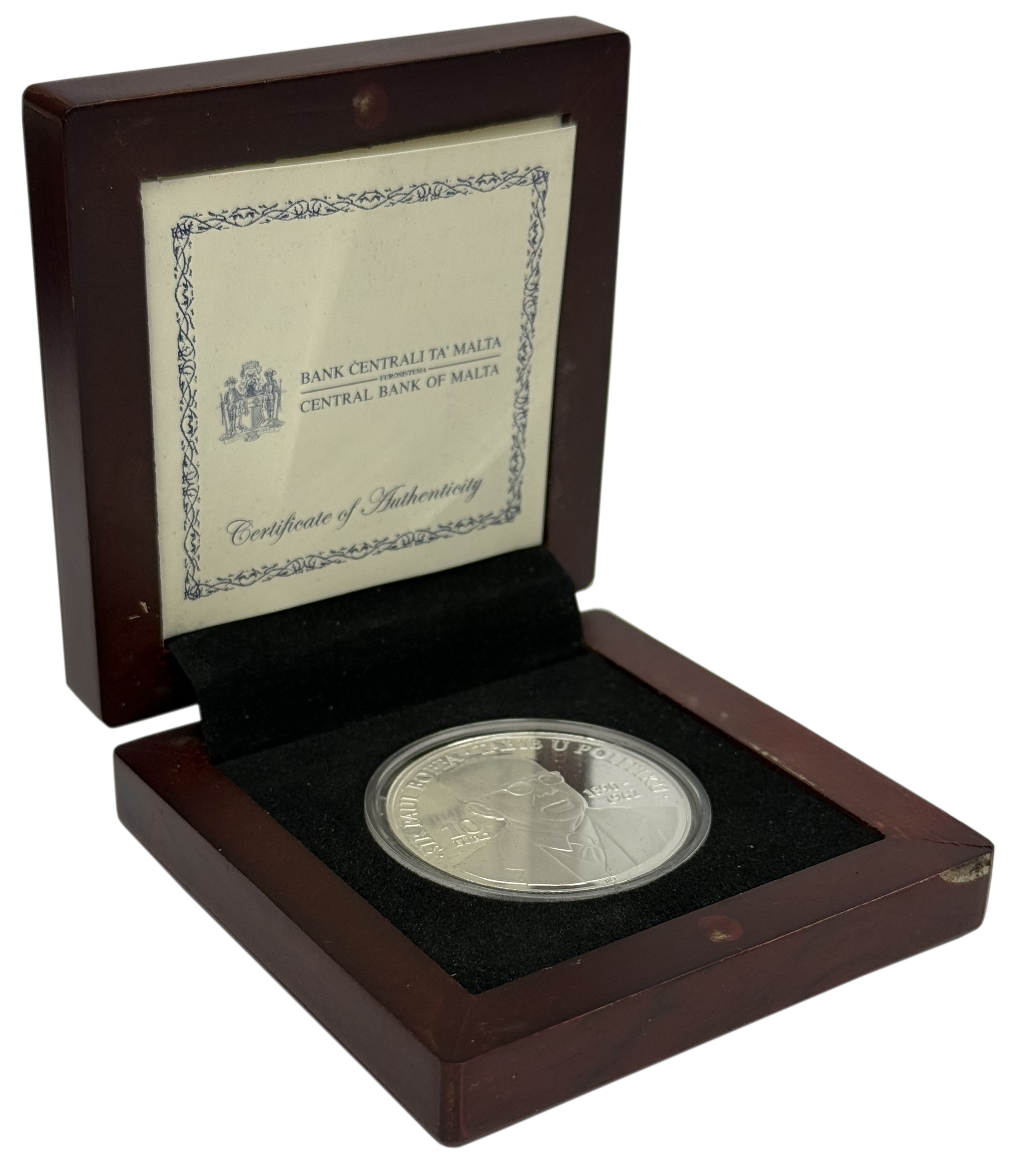 10 евро 2013 года Мальта «Сэр Пол Боффа» — Фото №3