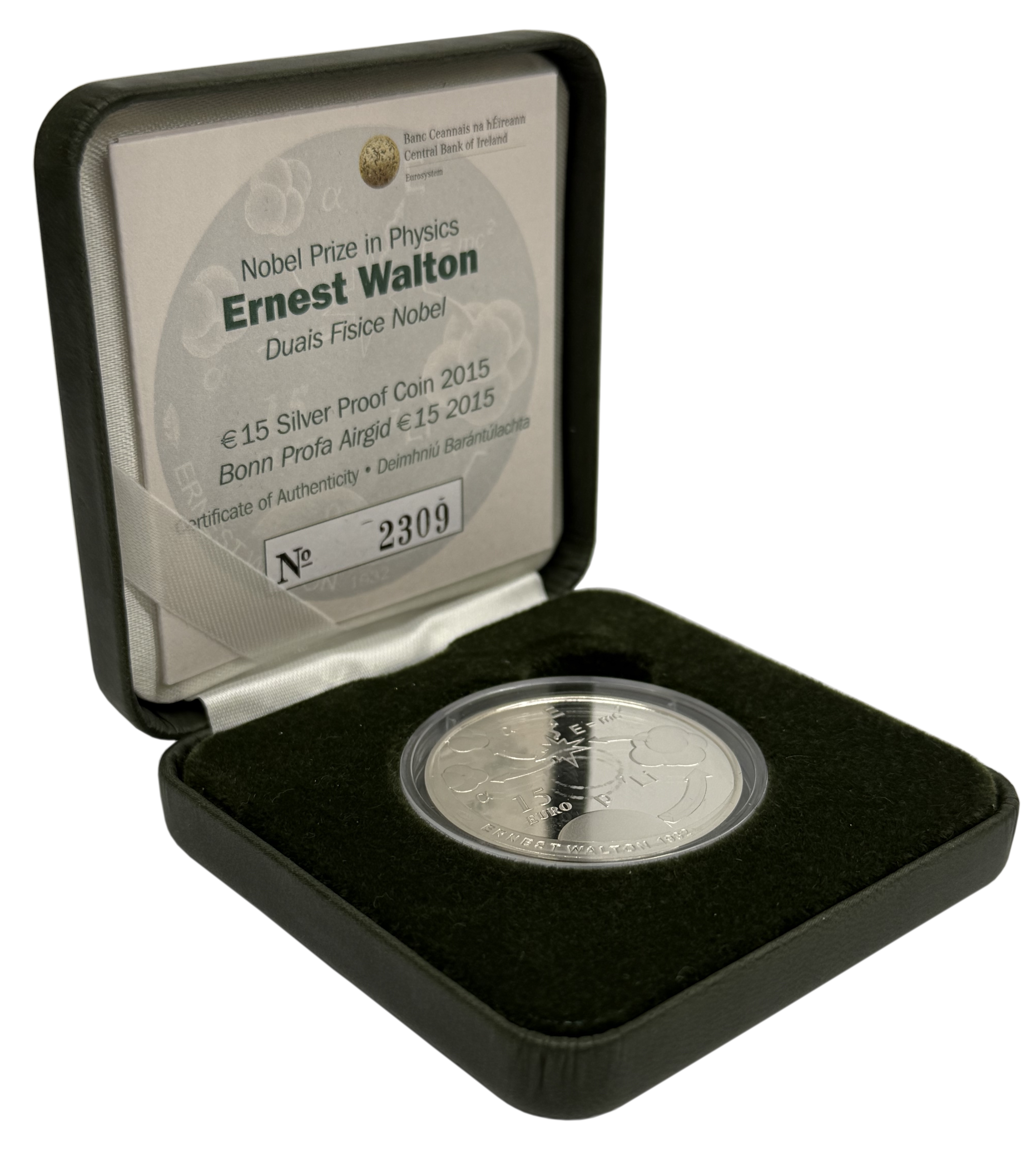 15 евро 2015 года Ирландия «Эрнест Уолтон» — Фото №3