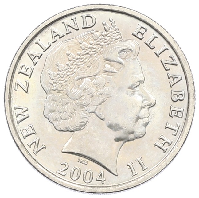 5 центов 2004 года Новая Зеландия — Фото №2