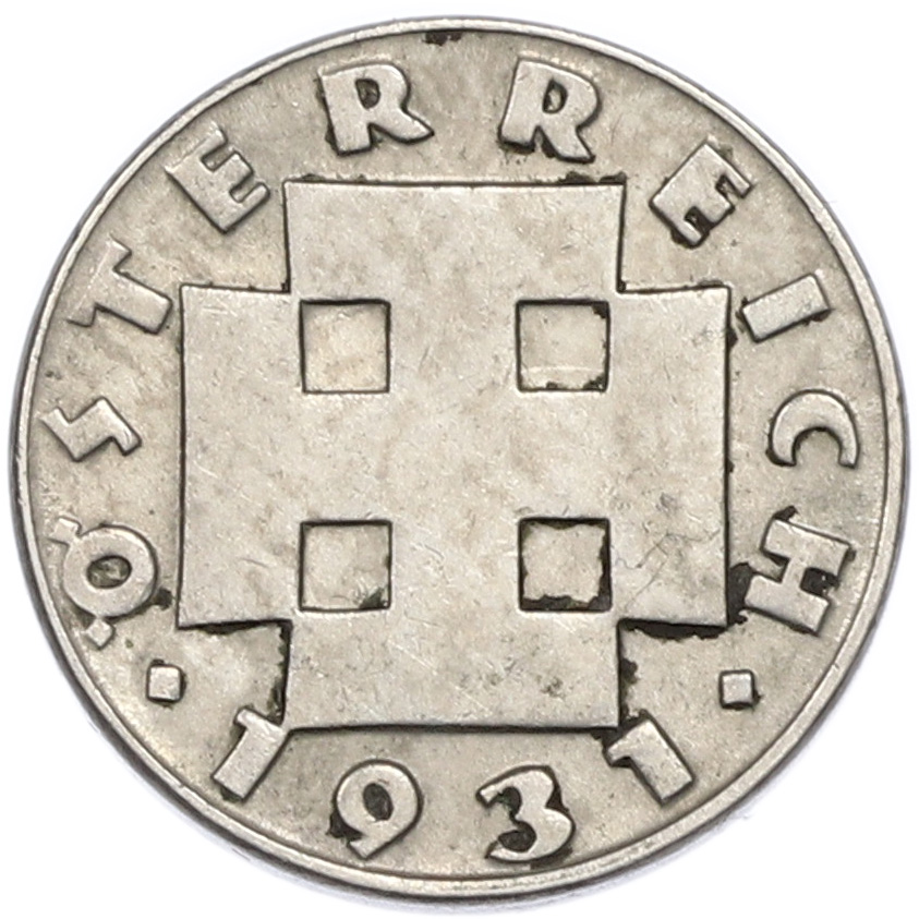 5 грошей 1931 года Австрия — Фото №1