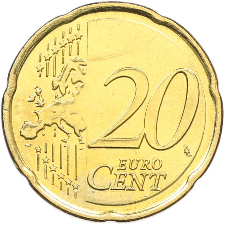 20 евроцентов 2008 года Кипр — Фото №2