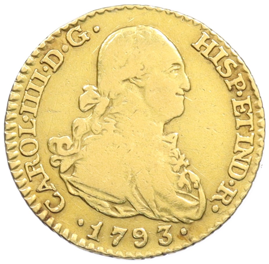 1 эскудо 1793 года Испания — Фото №1