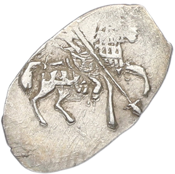 Копейка 1619 года Деннинг (Датская подделка) с именем Михаила Федоровича — Фото №1