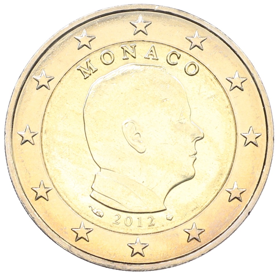 2 евро 2012 года Монако — Фото №1