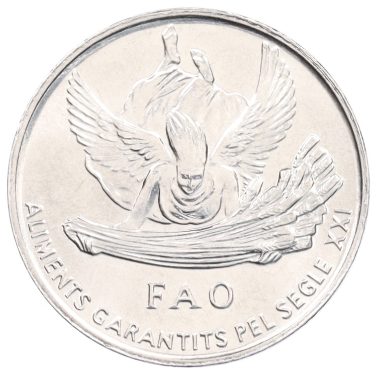 1 сентим 1999 года Андорра «ФАО» — Фото №1