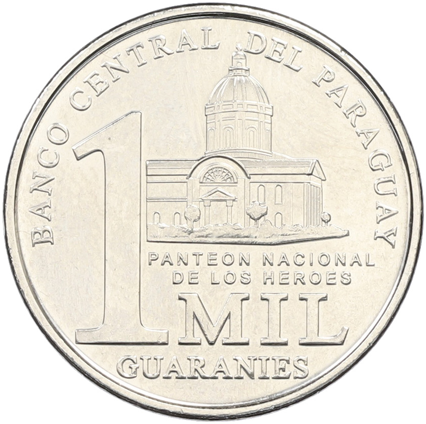 1000 гуарани 2022 года Парагвай — Фото №1