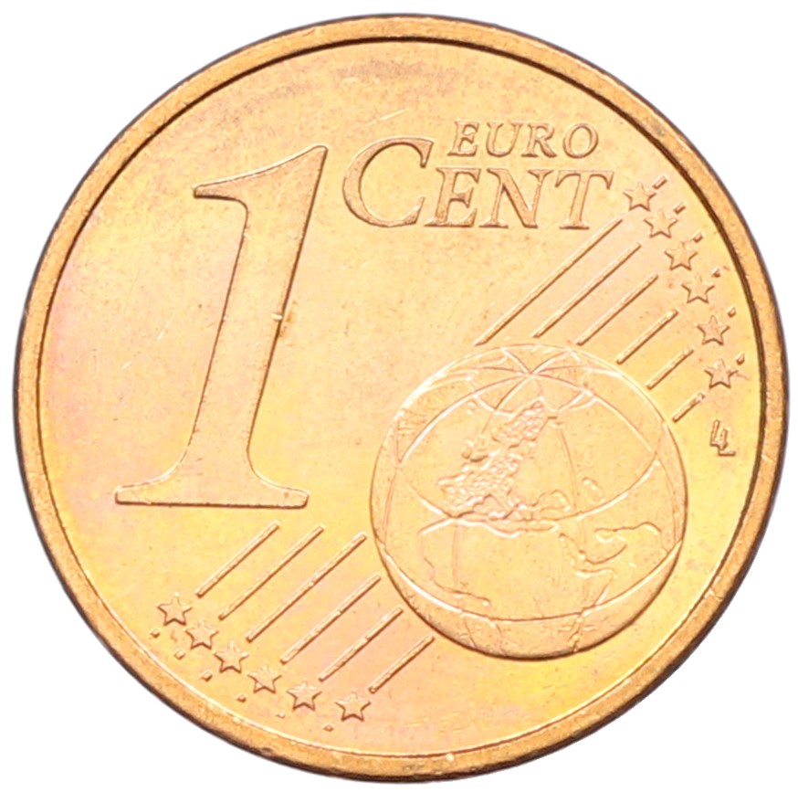 1 евроцент 2001 года Монако — Фото №2