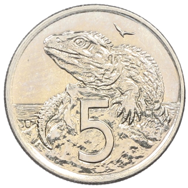 5 центов 2000 года Новая Зеландия — Фото №1