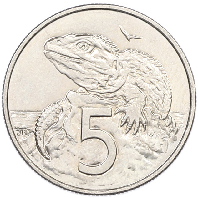 5 центов 2004 года Новая Зеландия — Фото №1