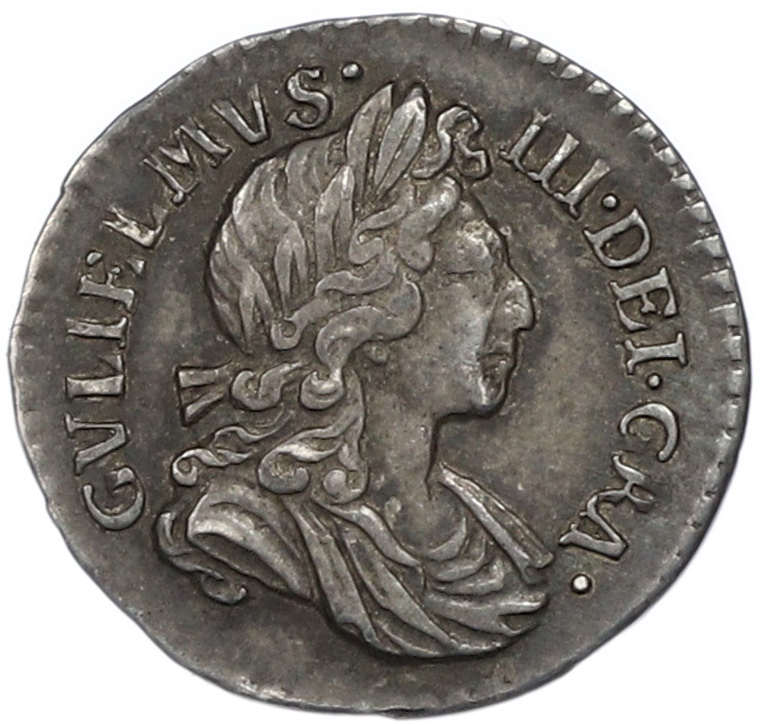 2 пенса 1701 года Великобритания (Вильгельм III) — Фото №2