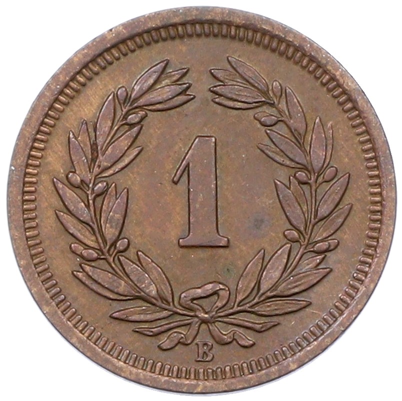 1 раппен 1928 года Швейцария — Фото №2