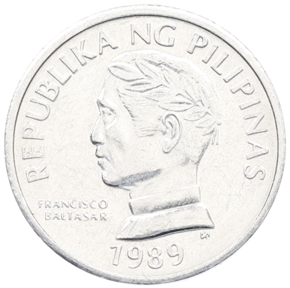 10 сентимо 1989 года Филиппины — Фото №2