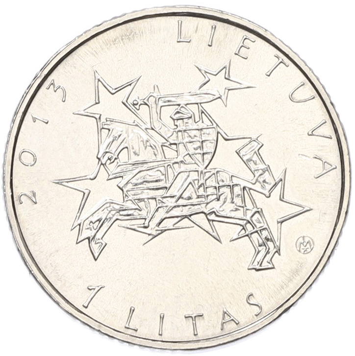 1 лит 2013 года Литва «Председательство Литвы в Совете Евросоюза» — Фото №2