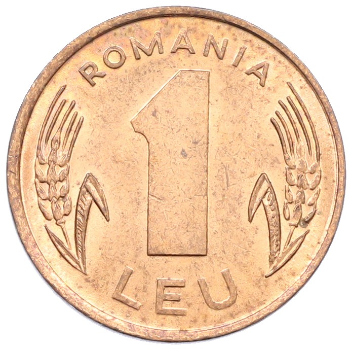 1 лей 1993 года Румыния — Фото №2