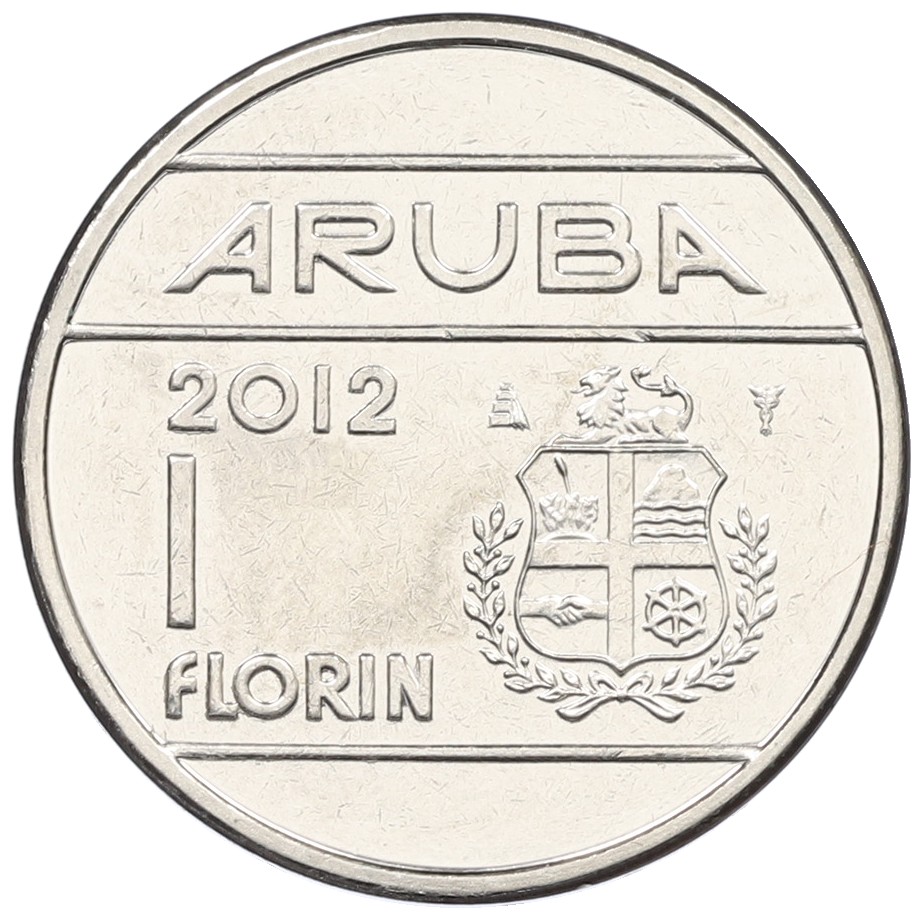 1 флорин 2012 года Аруба — Фото №1