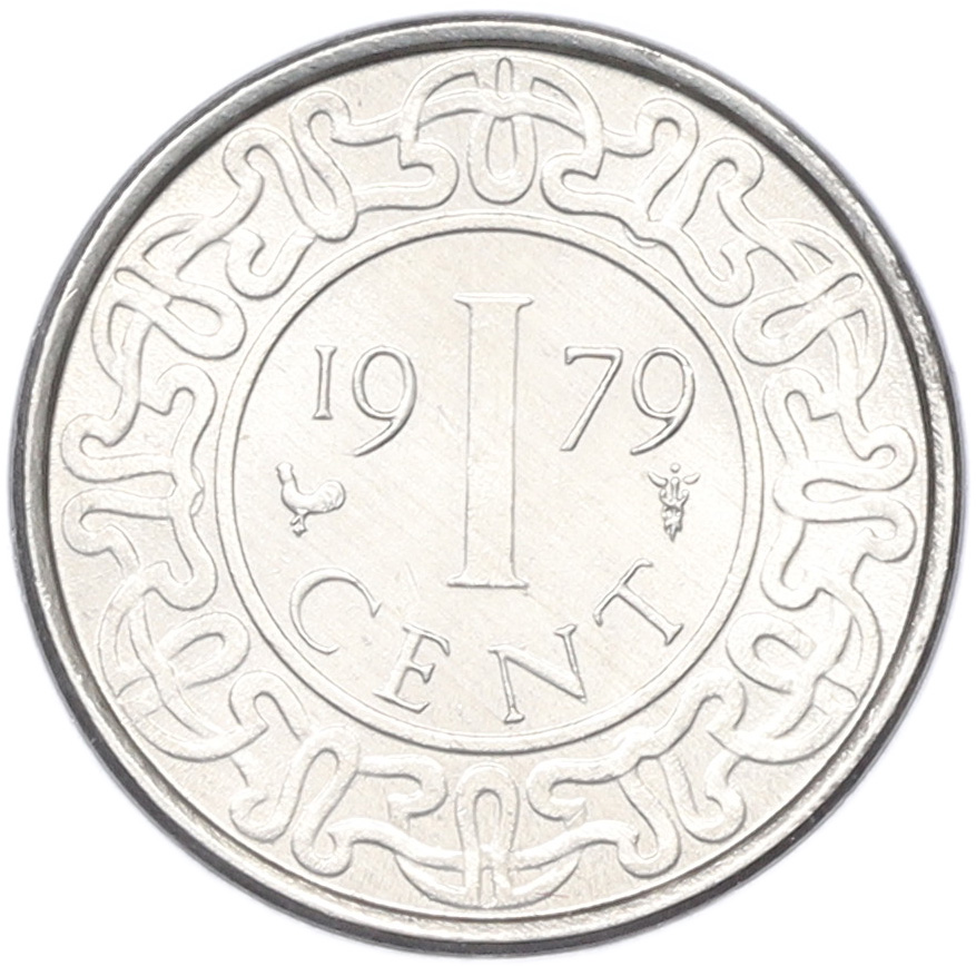 1 цент 1979 года Суринам — Фото №1