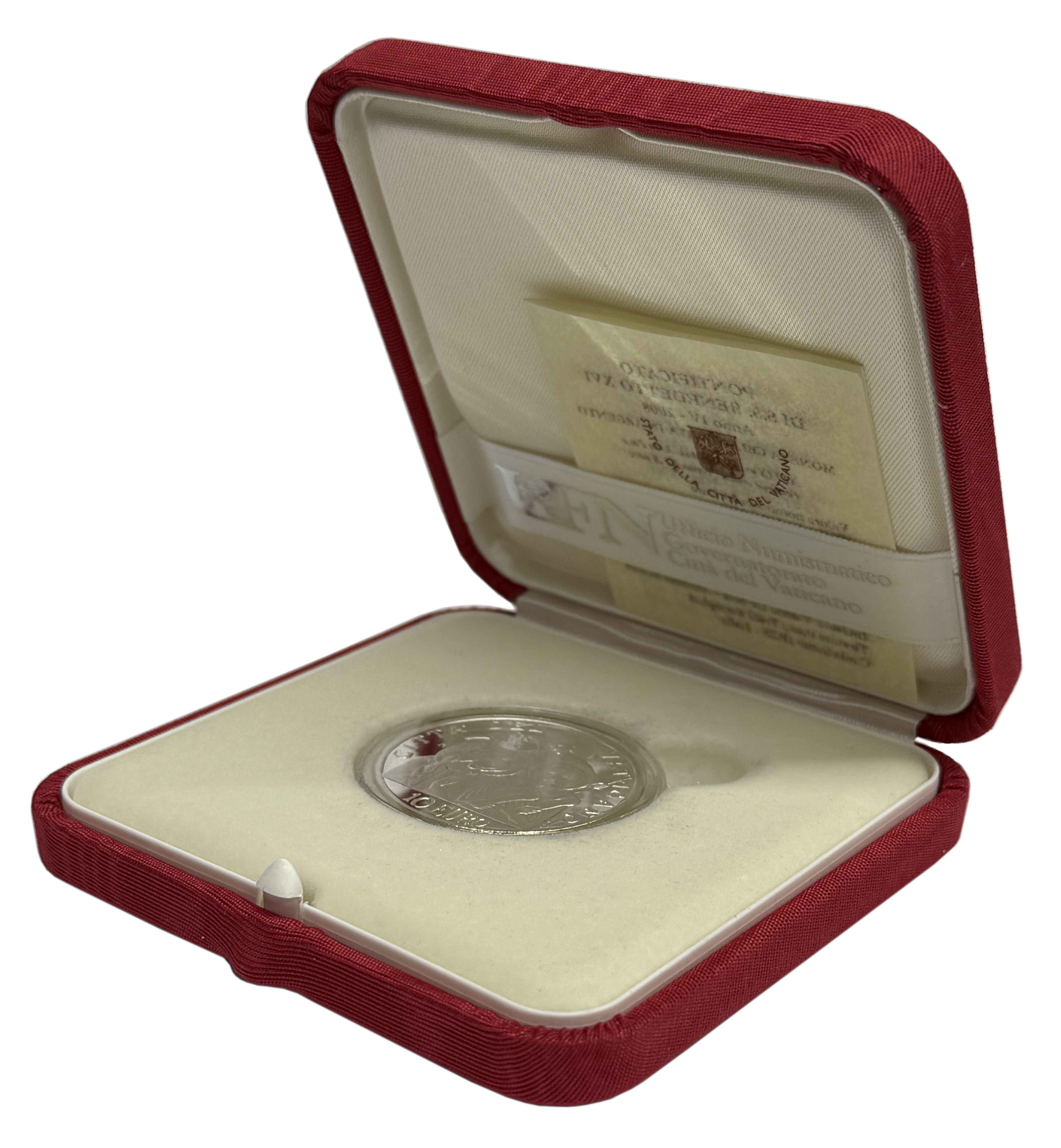 10 евро 2008 года Ватикан «Всемирный день мира» — Фото №3