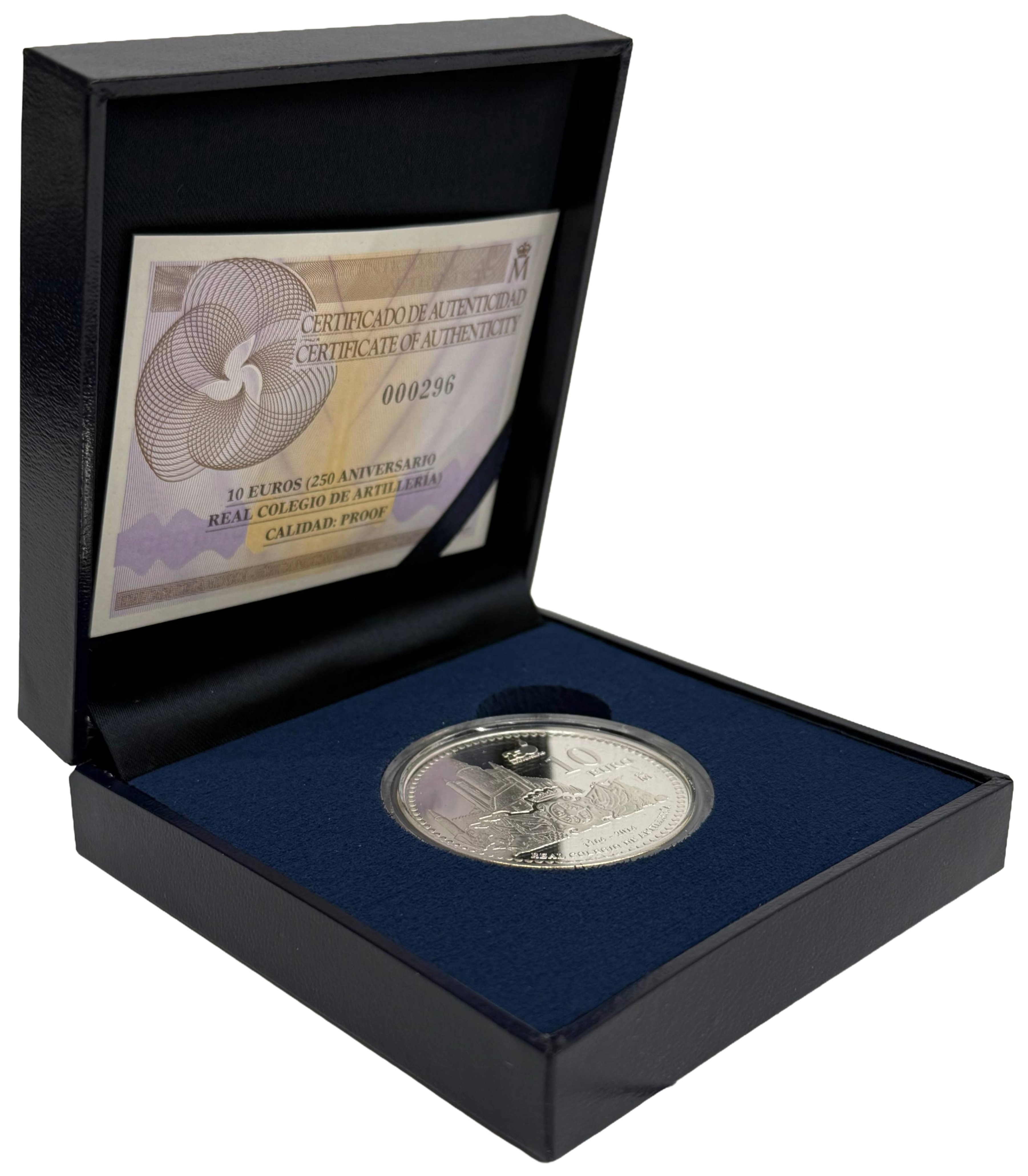 10 евро 2014 года Испания «250 лет Королевской артиллерийской школе» — Фото №3