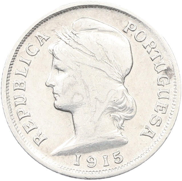 10 сентаво 1915 года Португалия — Фото №1