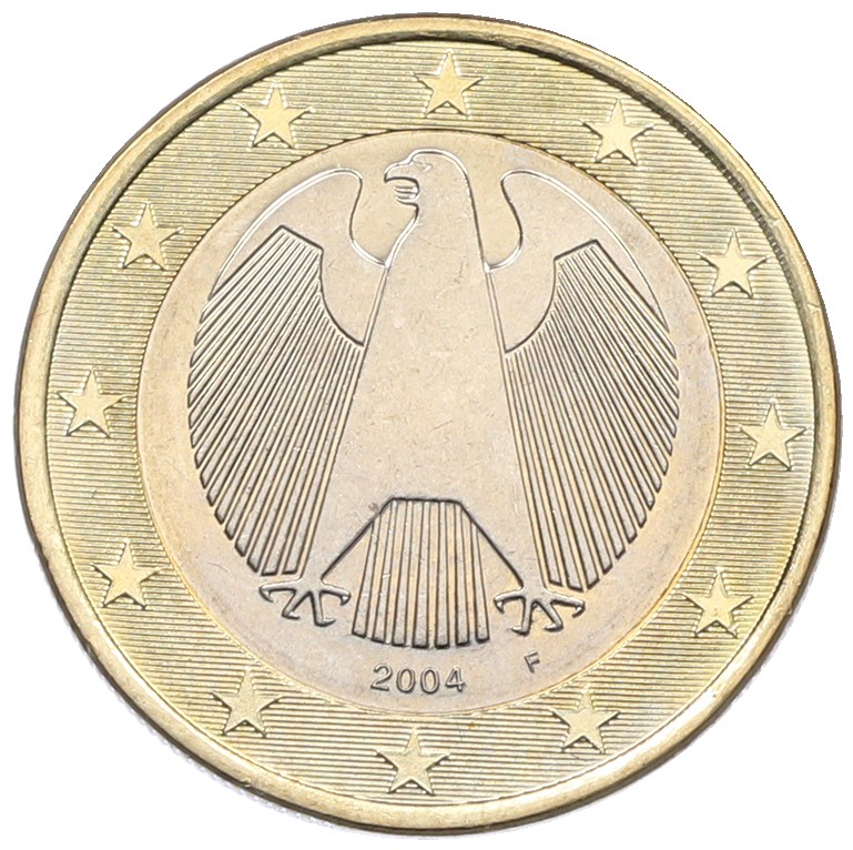 1 евро 2004 года F Германия — Фото №1