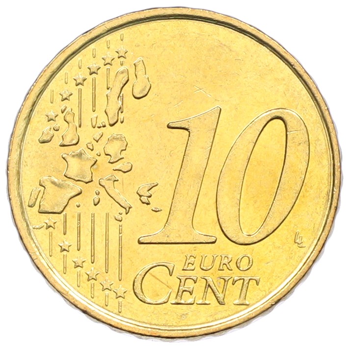 10 евроцентов 2001 года Монако — Фото №2