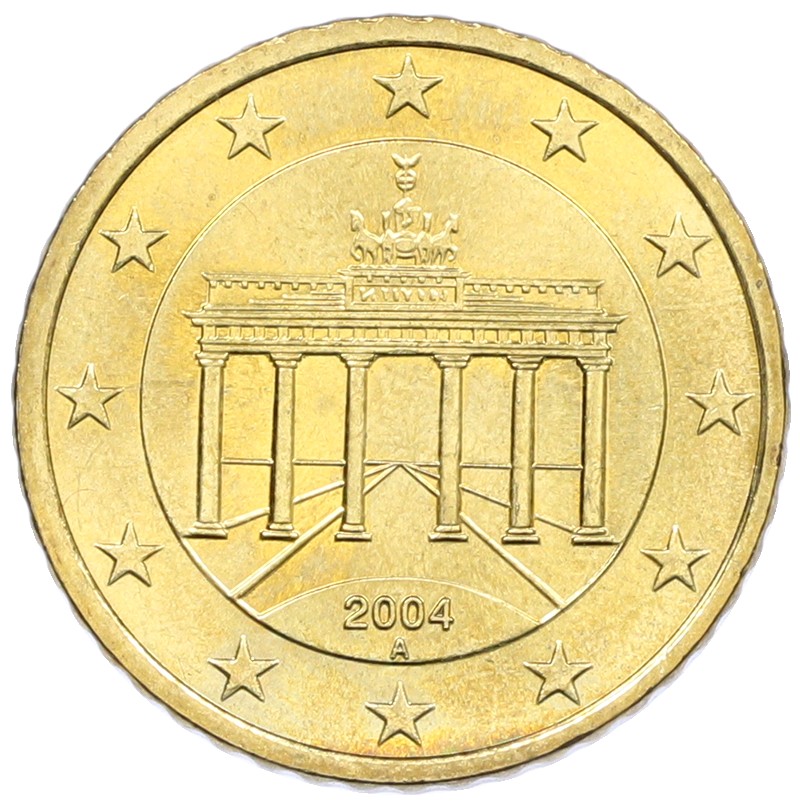 50 евроцентов 2004 года A Германия — Фото №1