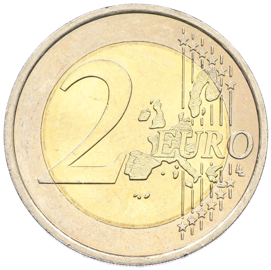 2 евро 2001 года Монако — Фото №2
