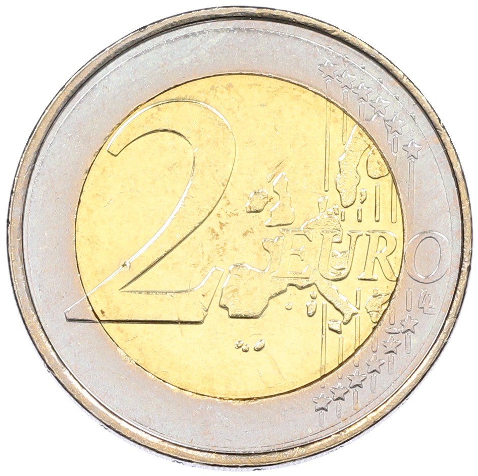2 евро 2000 года Бельгия — Фото №2
