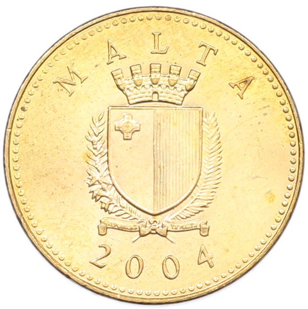 1 цент 2004 года Мальта — Фото №2