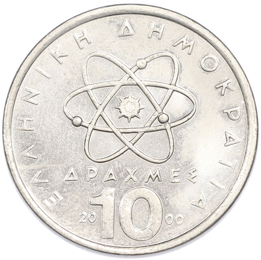 10 драхм 2000 года Греция — Фото №1