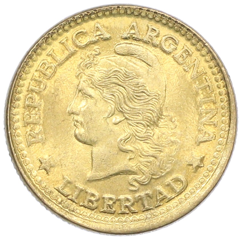 10 сентаво 1975 года Аргентина — Фото №2