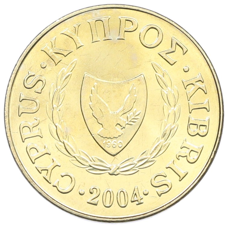 5 центов 2004 года Кипр — Фото №2