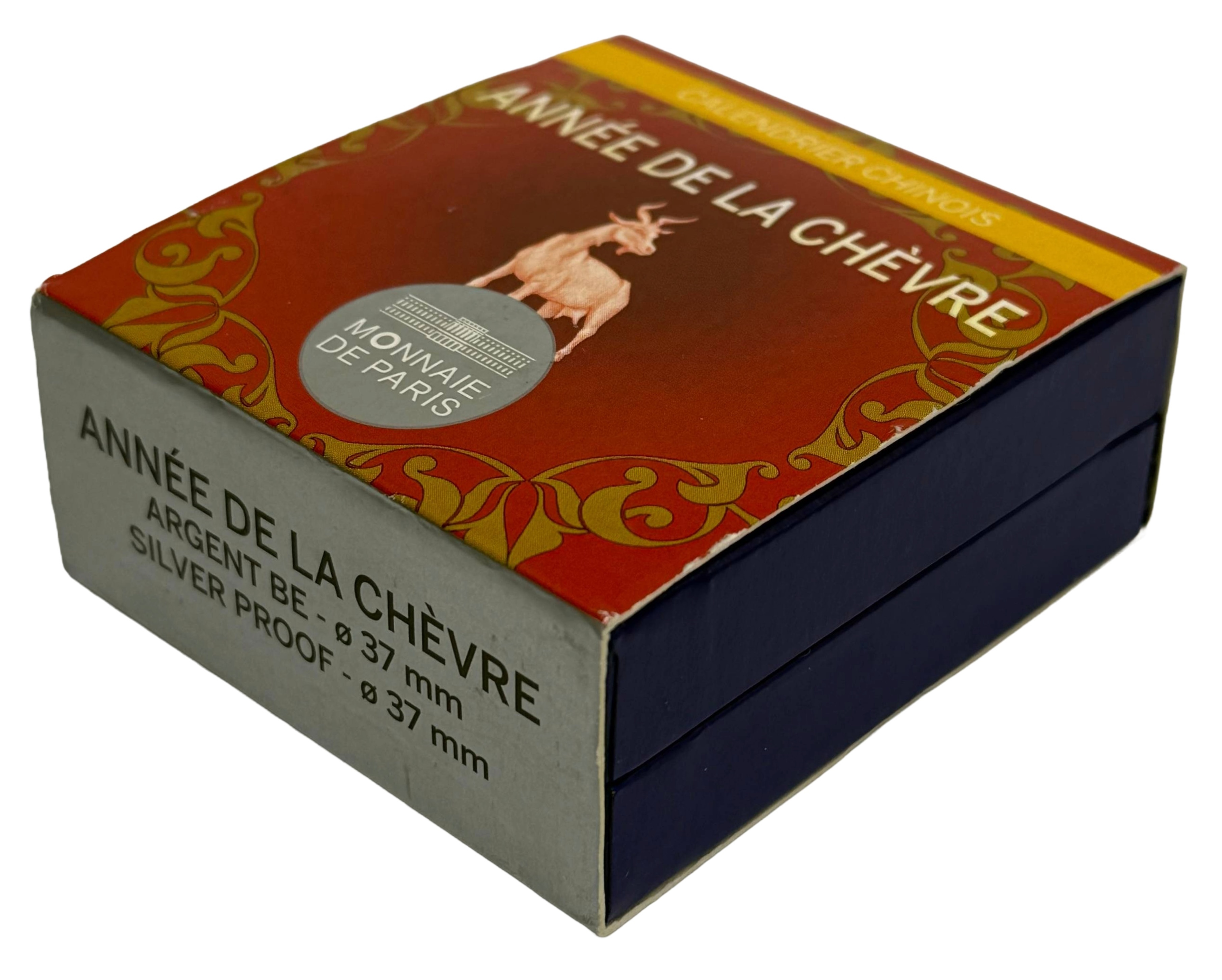 10 евро 2015 года Франция «Китайский гороскоп — год козы» — Фото №4