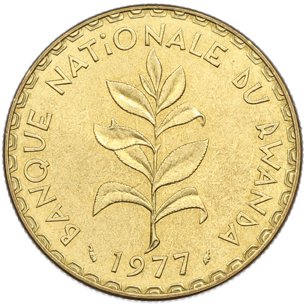 50 франков 1977 года Руанда — Фото №1