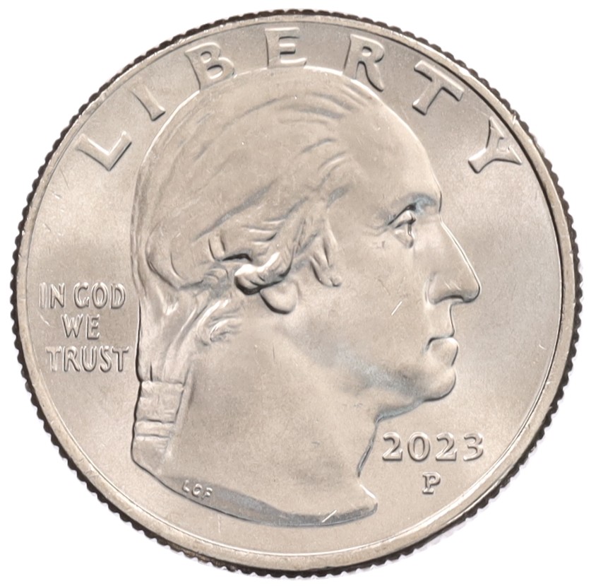 1/4 доллара (25 центов) 2023 года Р США «Американские женщины — Элеонора Рузвельт» — Фото №2