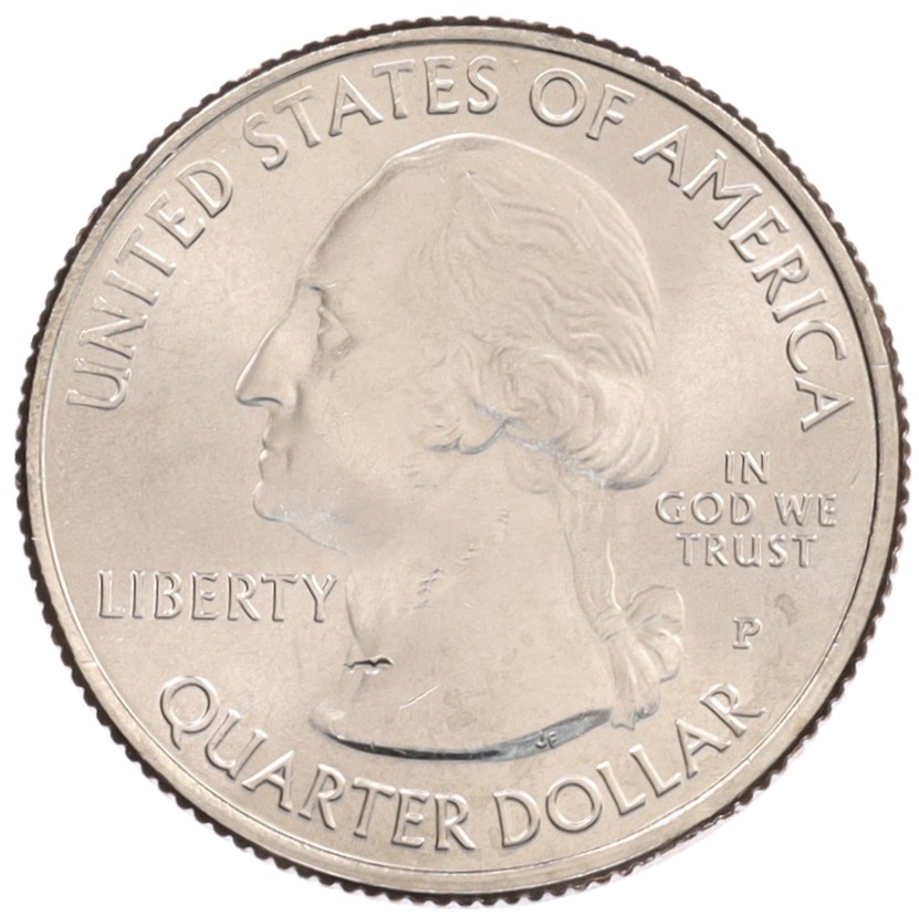 1/4 доллара (25 центов) 2017 года P США «Национальные парки — №37 Национальное историческое место Фредерика Дугласа» — Фото №2