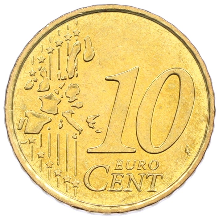 10 евроцентов 2001 года Монако — Фото №2