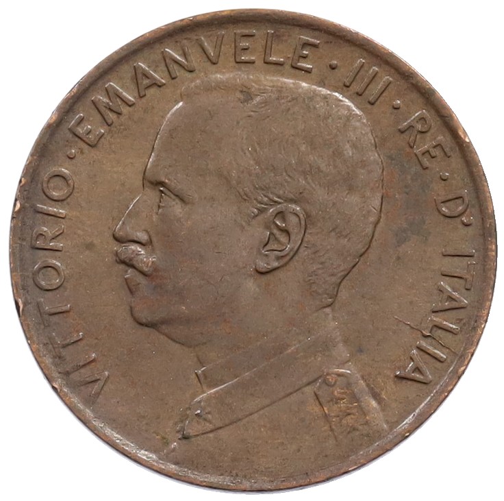 2 чентезимо 1917 года Италия — Фото №2