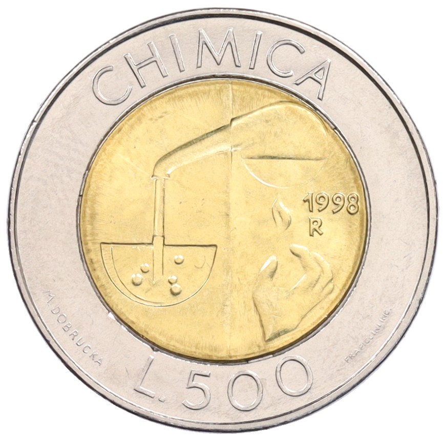 500 лир 1998 года Сан-Марино — Фото №1