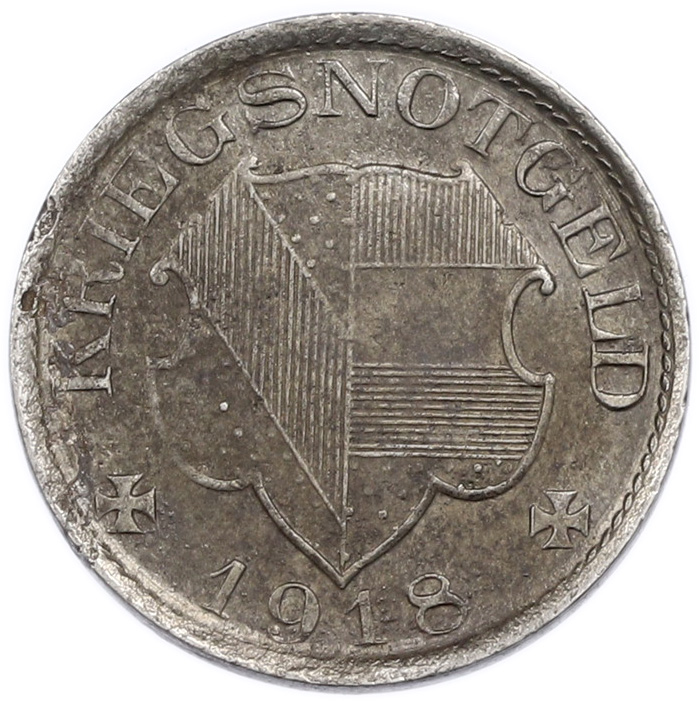 10 пфеннигов 1918 года Германия — город Пфорцхайм (Нотгельд) — Фото №1