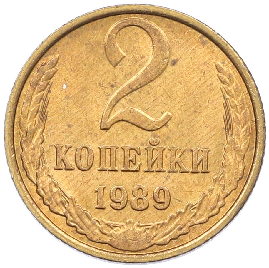 2 копейки 1989 года СССР — Фото №1