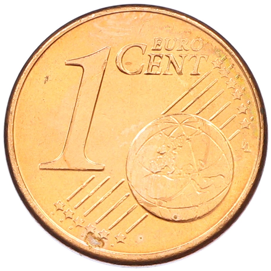 1 евроцент 2002 года Греция — Фото №2